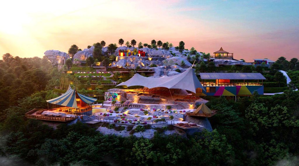 Obelix Hills spot foto sunset